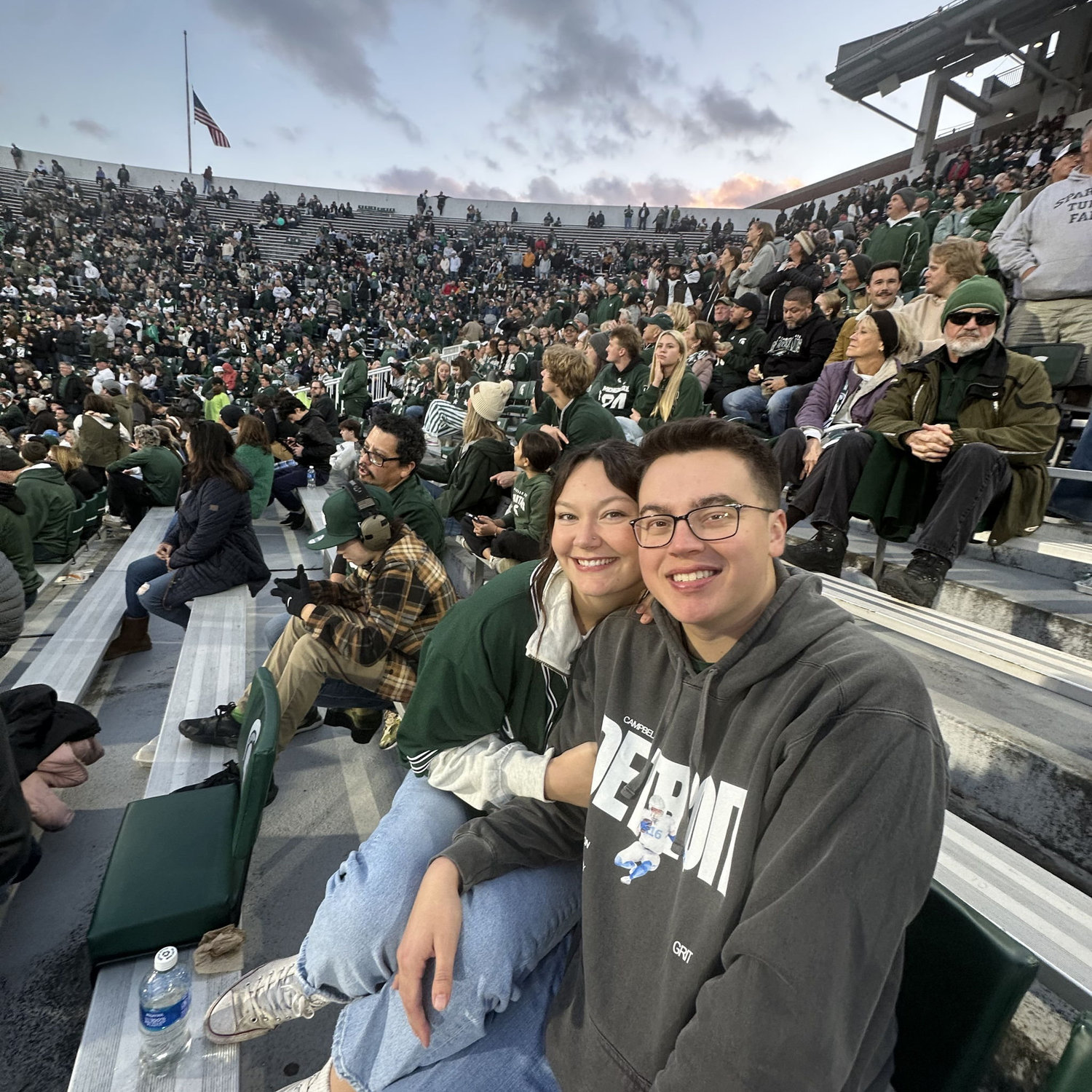 Rooting on our favorite college!
