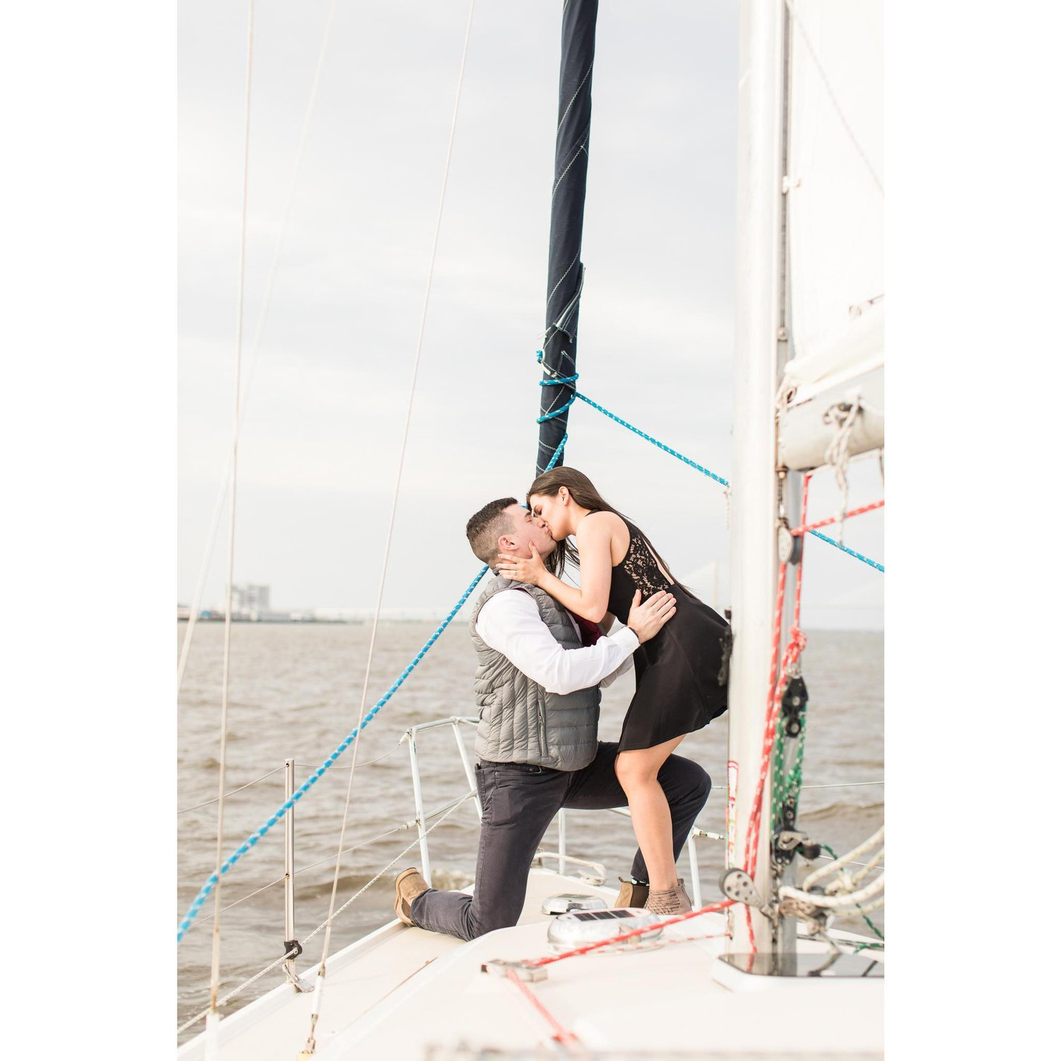 Right after she said YES!