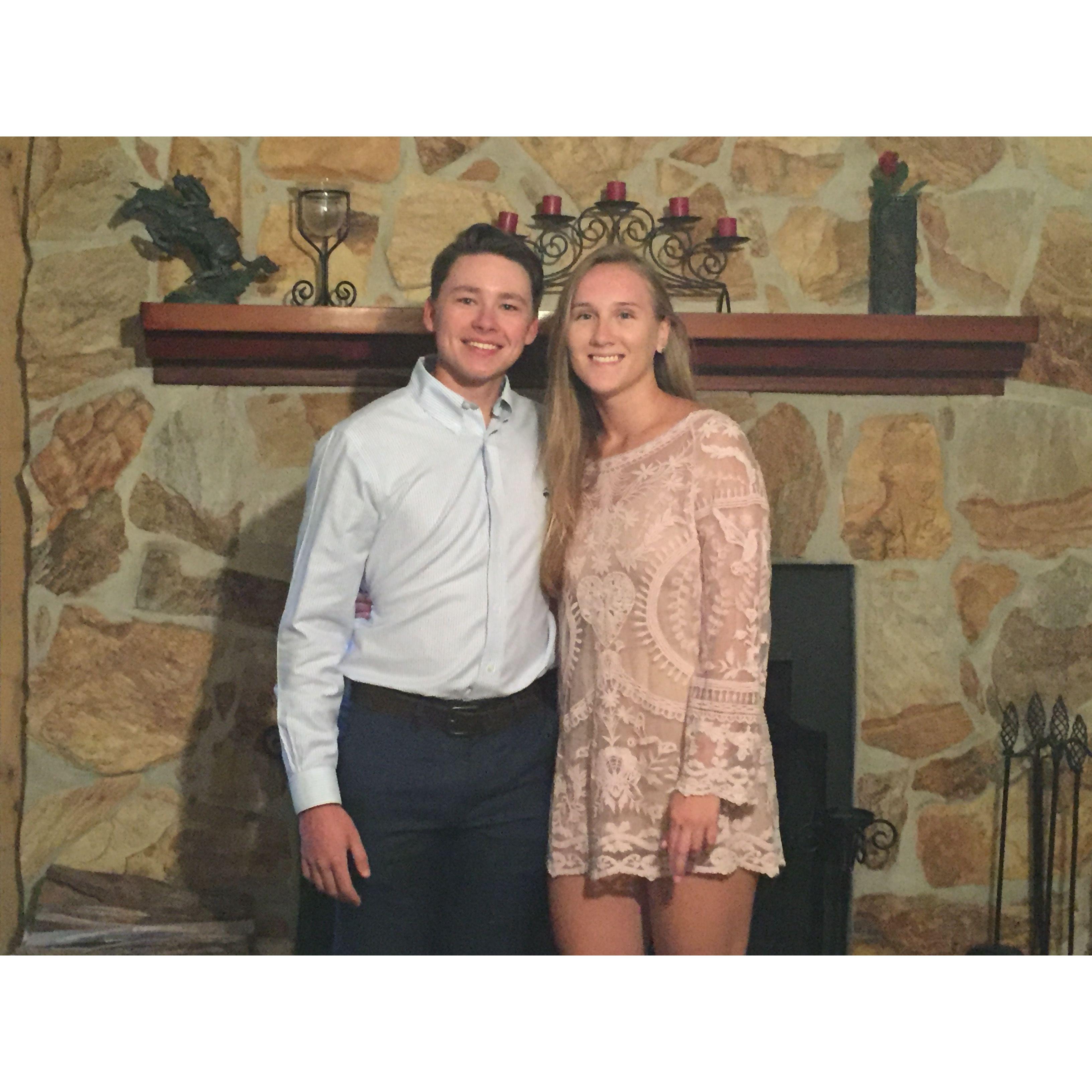 Our first anniversary!