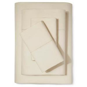 Supima Classic Hemstitch Sheet Set (Queen) Sea Salt 700 Thread Count - Fieldcrest™