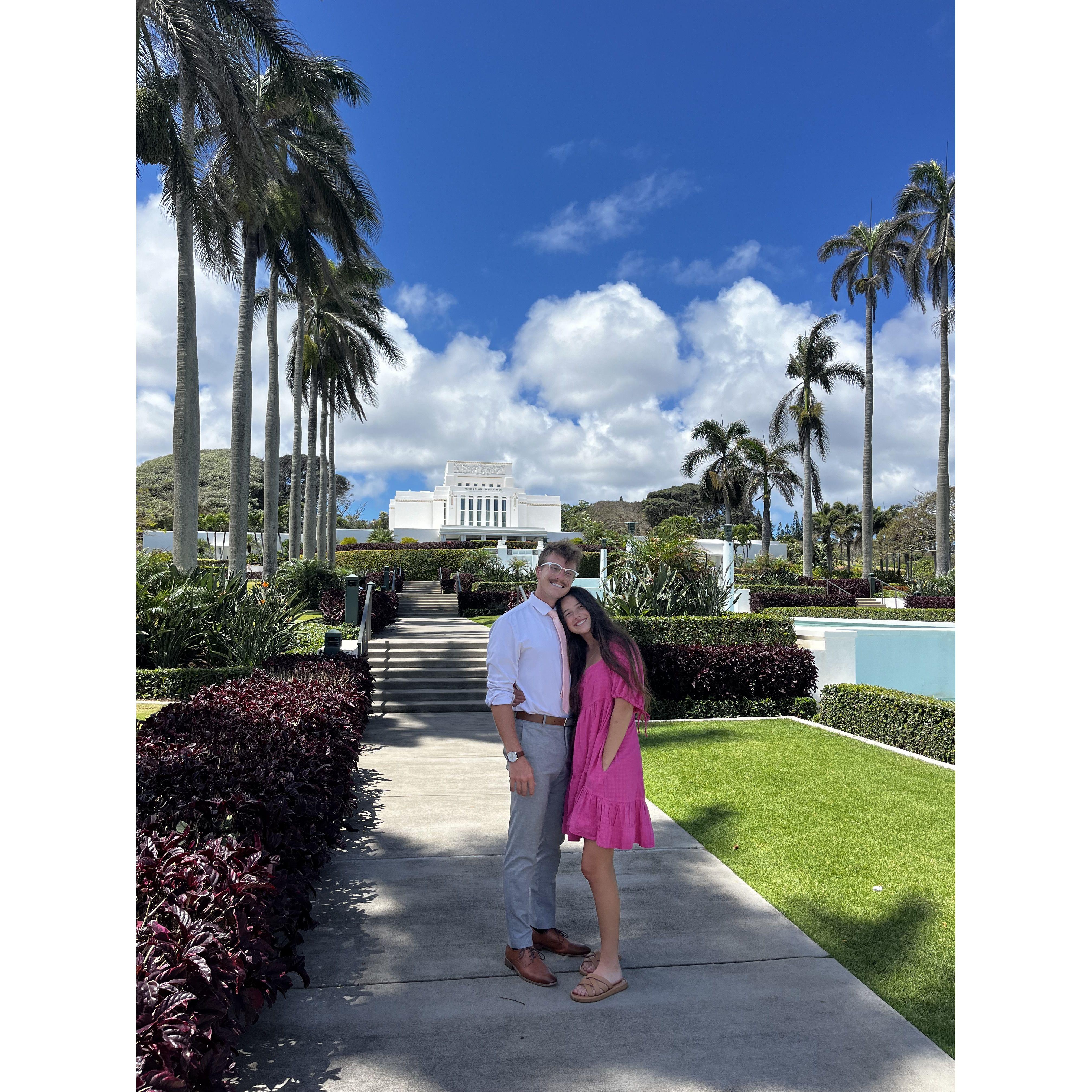 Sundays at the Lāʻie Temple