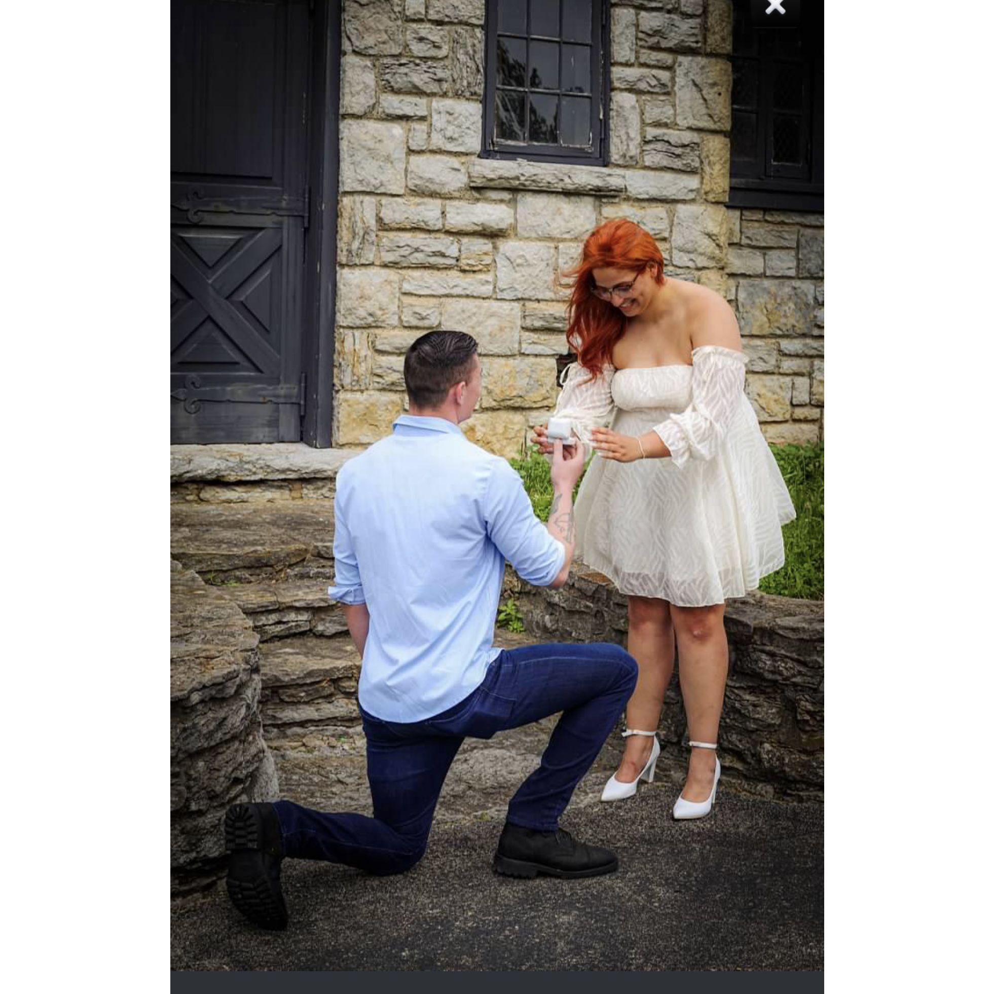The moment I became a Fiance