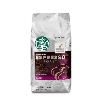 Starbucks Espresso Roast Dark Roast Ground Coffee - 12oz