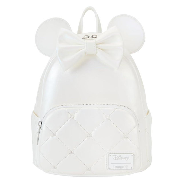 Loungefly Disney Minnie Mouse Iridescent Wedding Mini Backpack