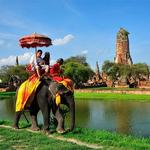 Elephant Riding in Ayutthaya