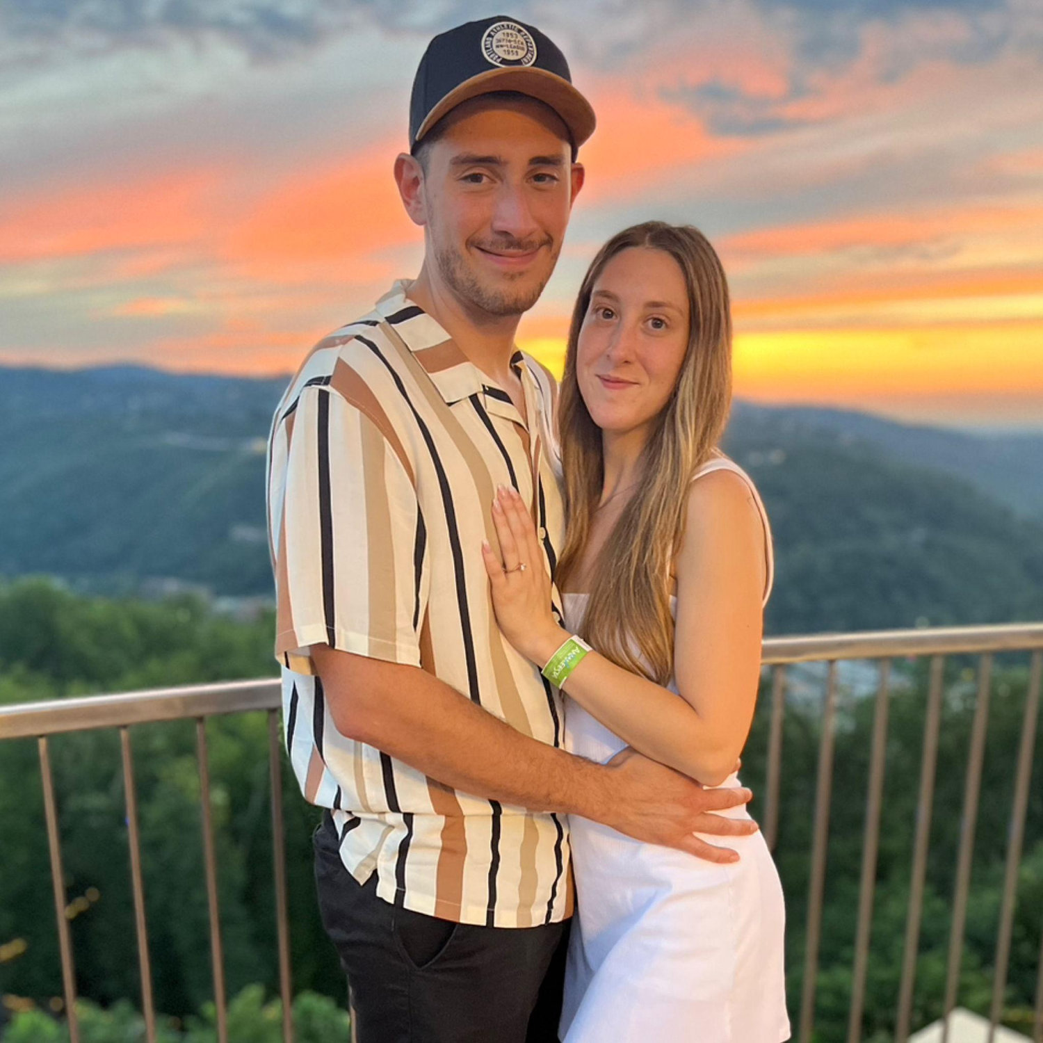 The day Joe proposed!