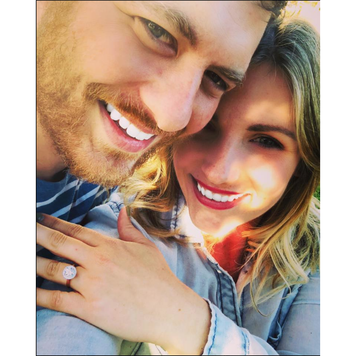 The day we got engaged!