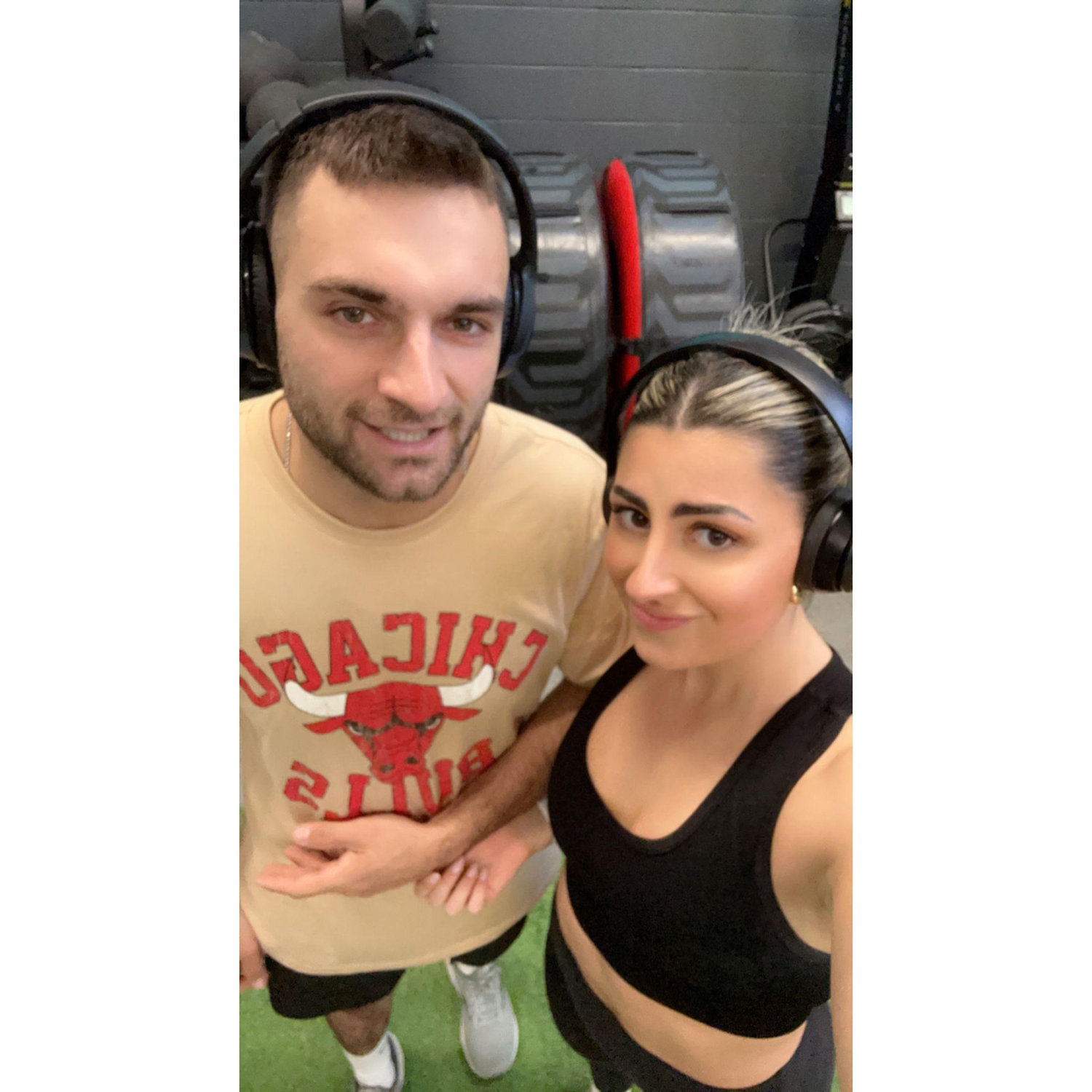 Gym selfies always!