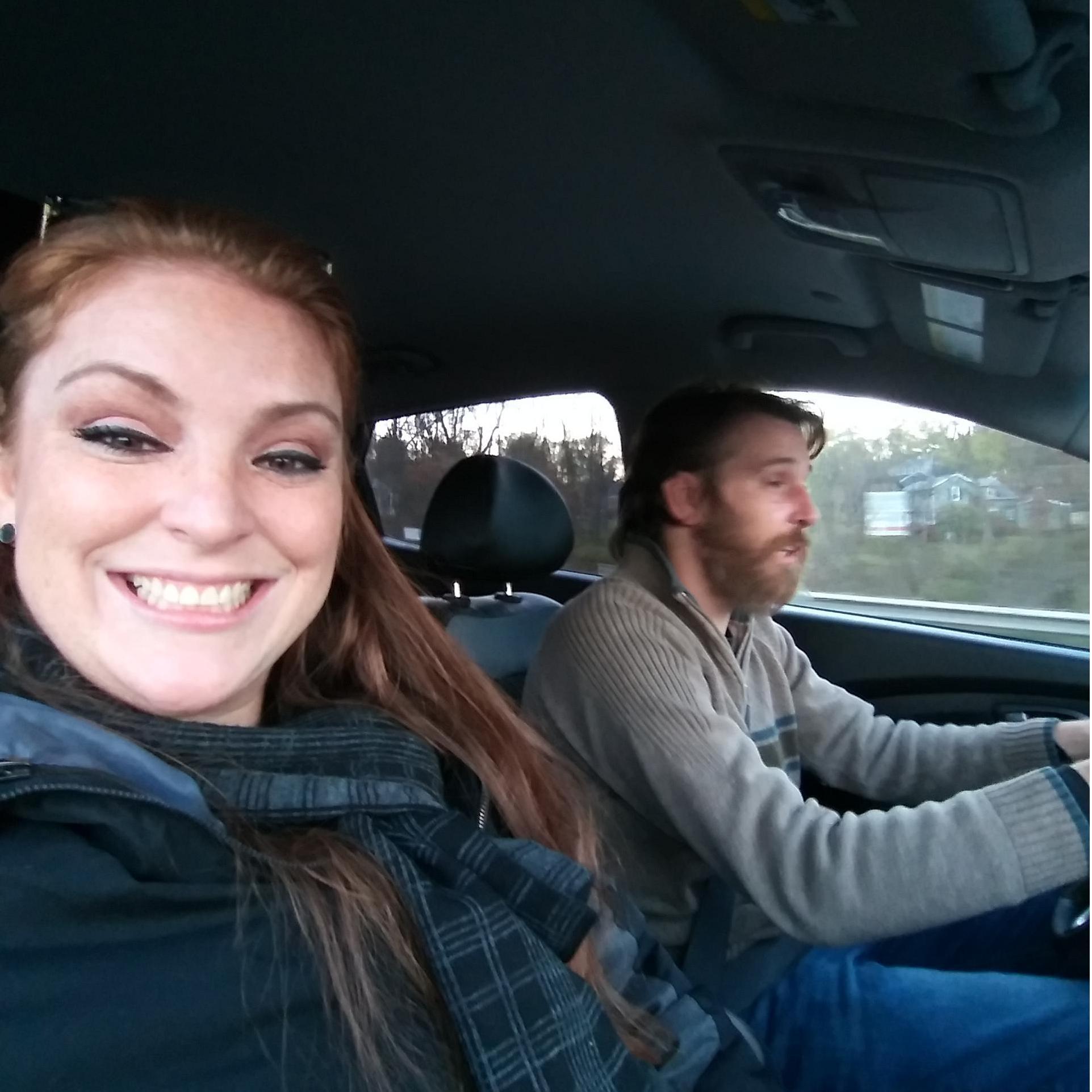 Showing her around his hometown for the first time.