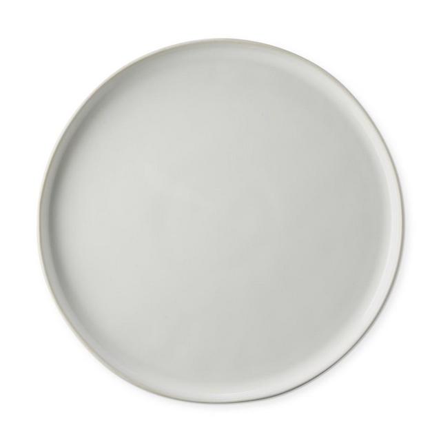 Morgan Dinner Plates, Set of 4, White Glossy