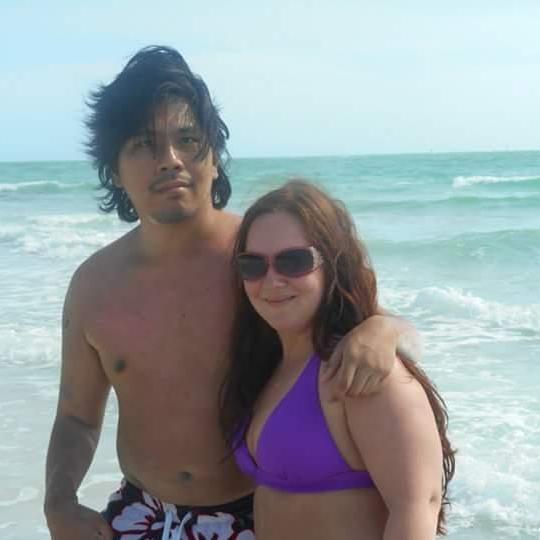 Our first vacation together. Bradenton Beach Florida 2015