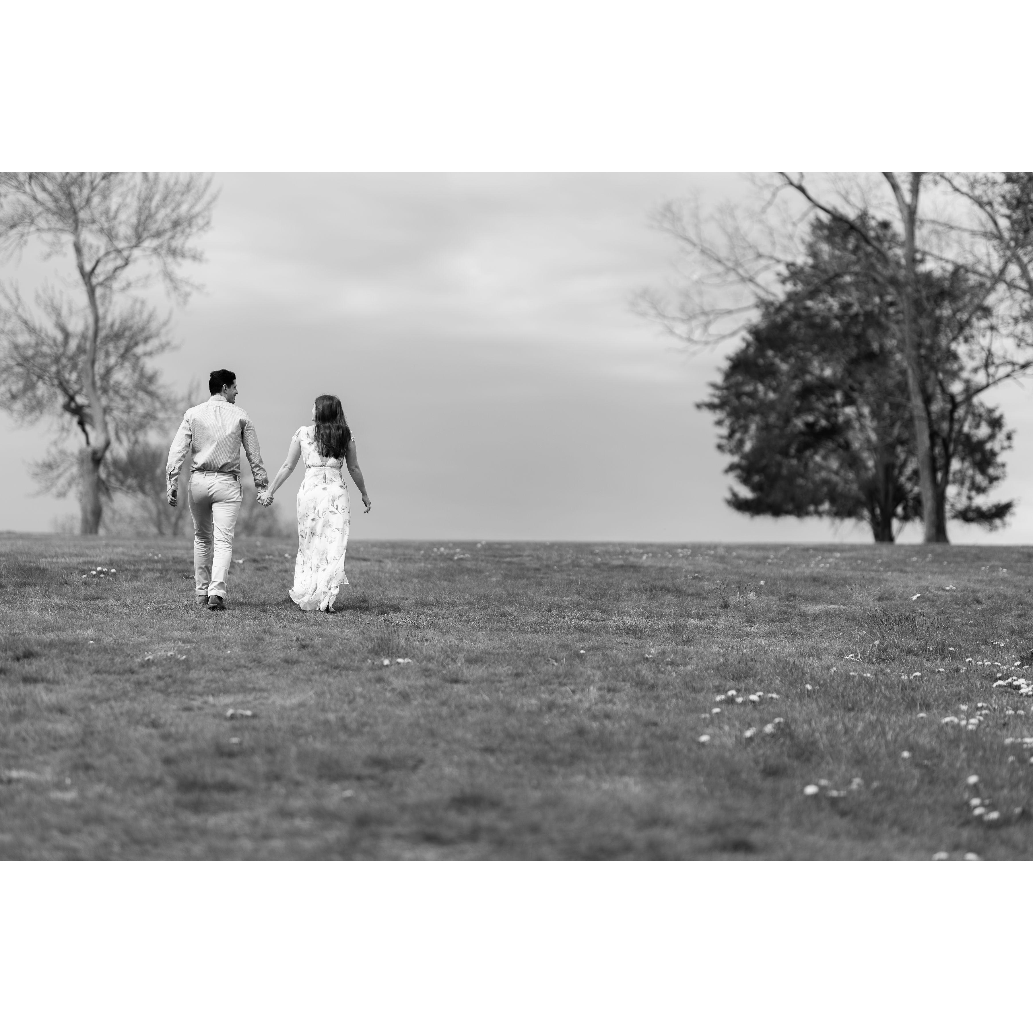 Our engagement shoot with Alexandra Blair Photography