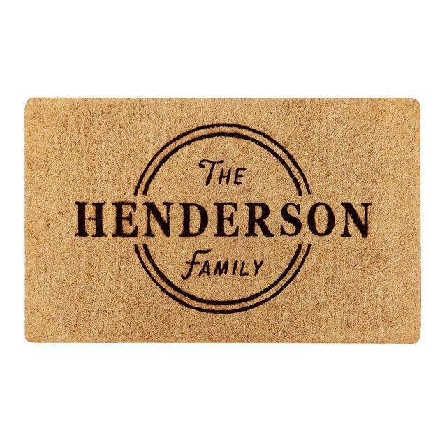The Family Personalized Doormat, 22 x 36", Multi