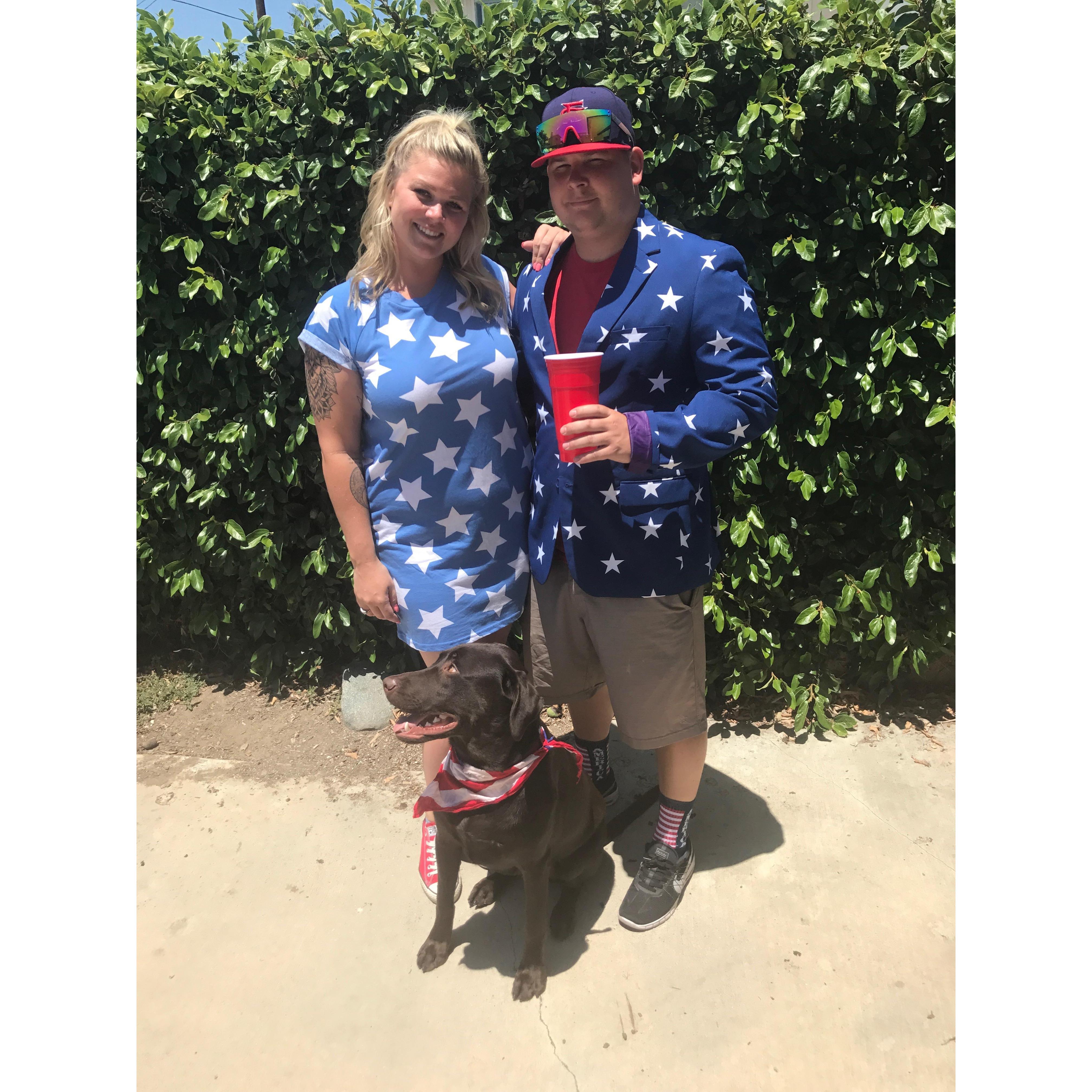 July 2017 - Our First Fourth of July