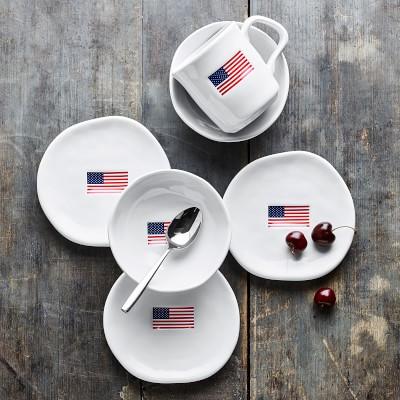 American Flag Dinnerware Collection