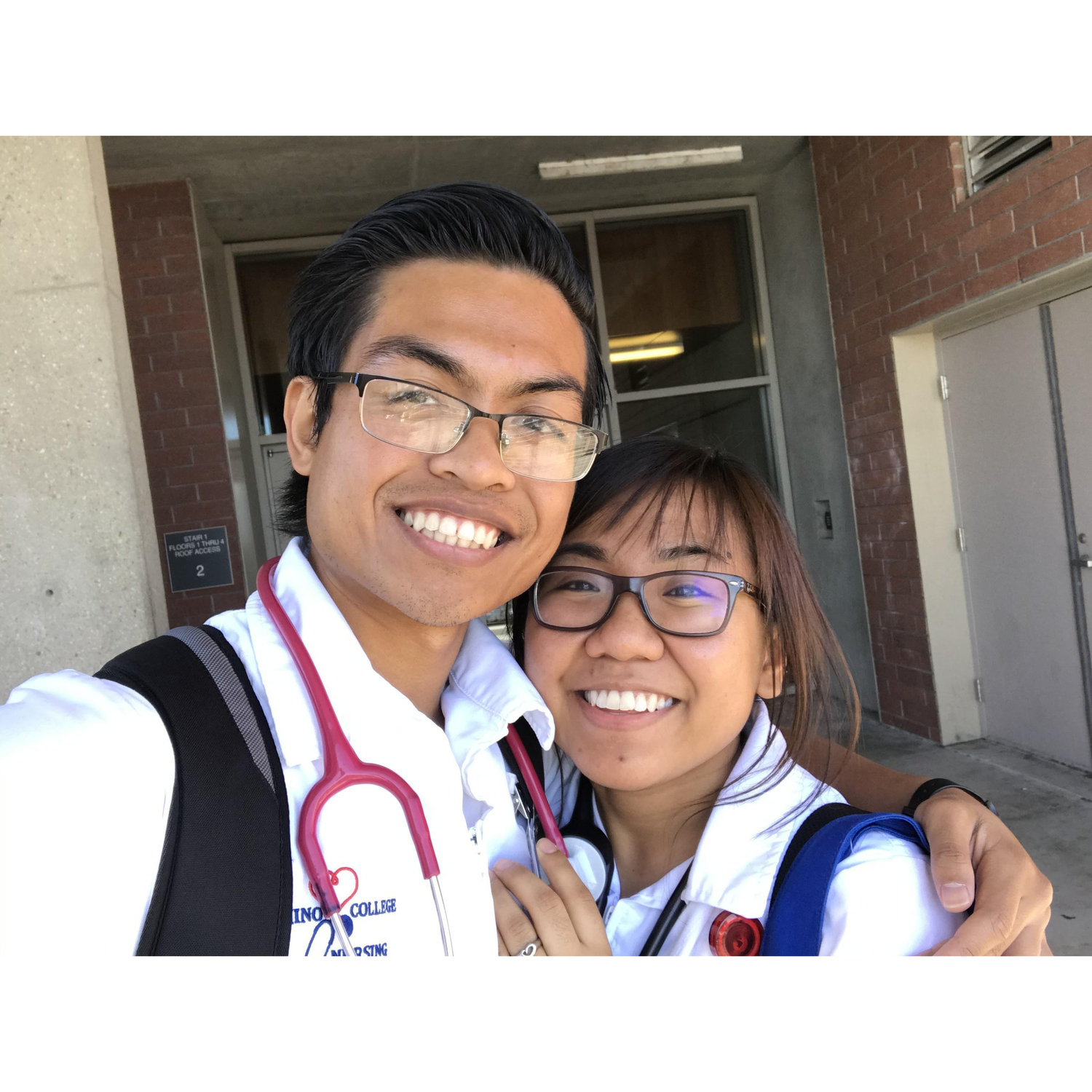 Last exam of nursing school, December 2020.