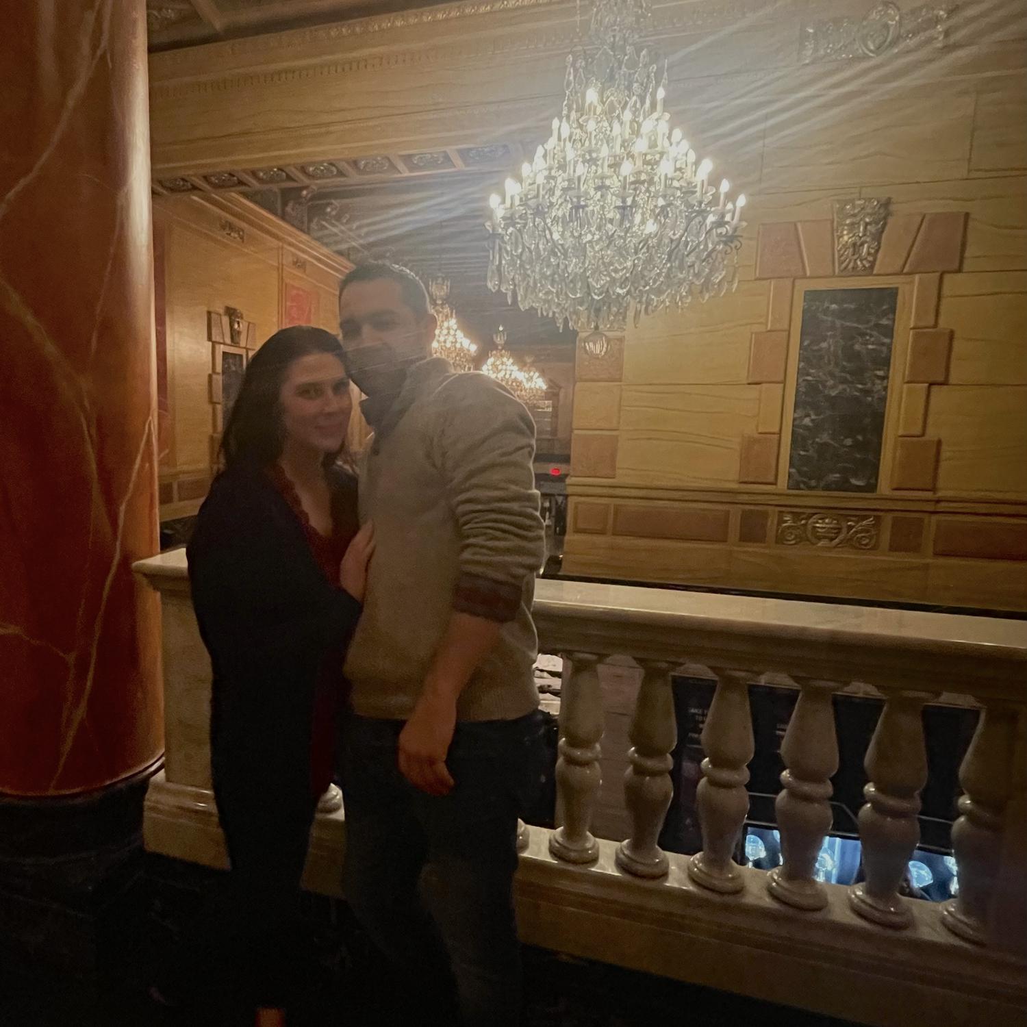 Date night at the Saenger Theatre