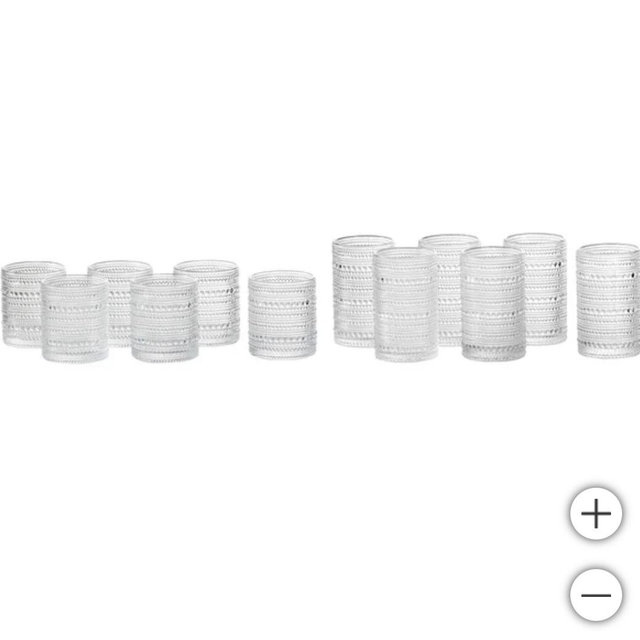 Jupiter by Fortessa DOF and Beverage Glass, Set of 12