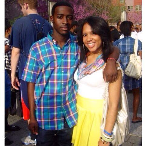 This was the first picture we ever took together circa 2009. We look so young!