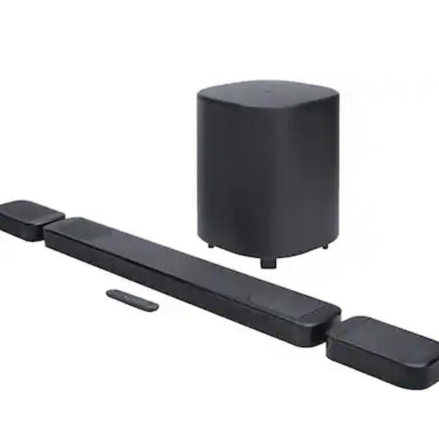 JBL - BAR1000MK2 7.1.4-channel soundbar with detachable surround speakers, Multibeam, Dolby Atmos and DTS:X - Black