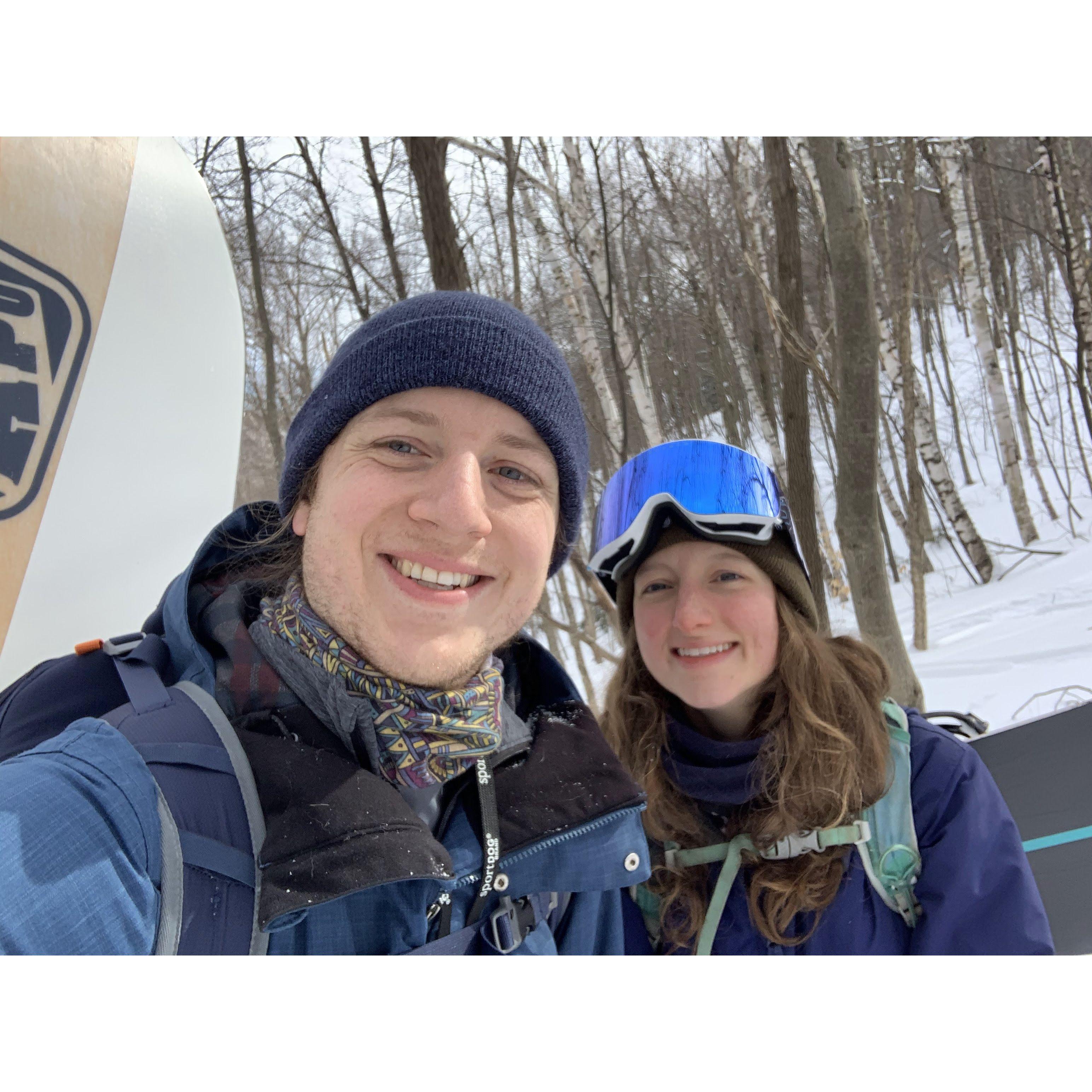 Snowboarding