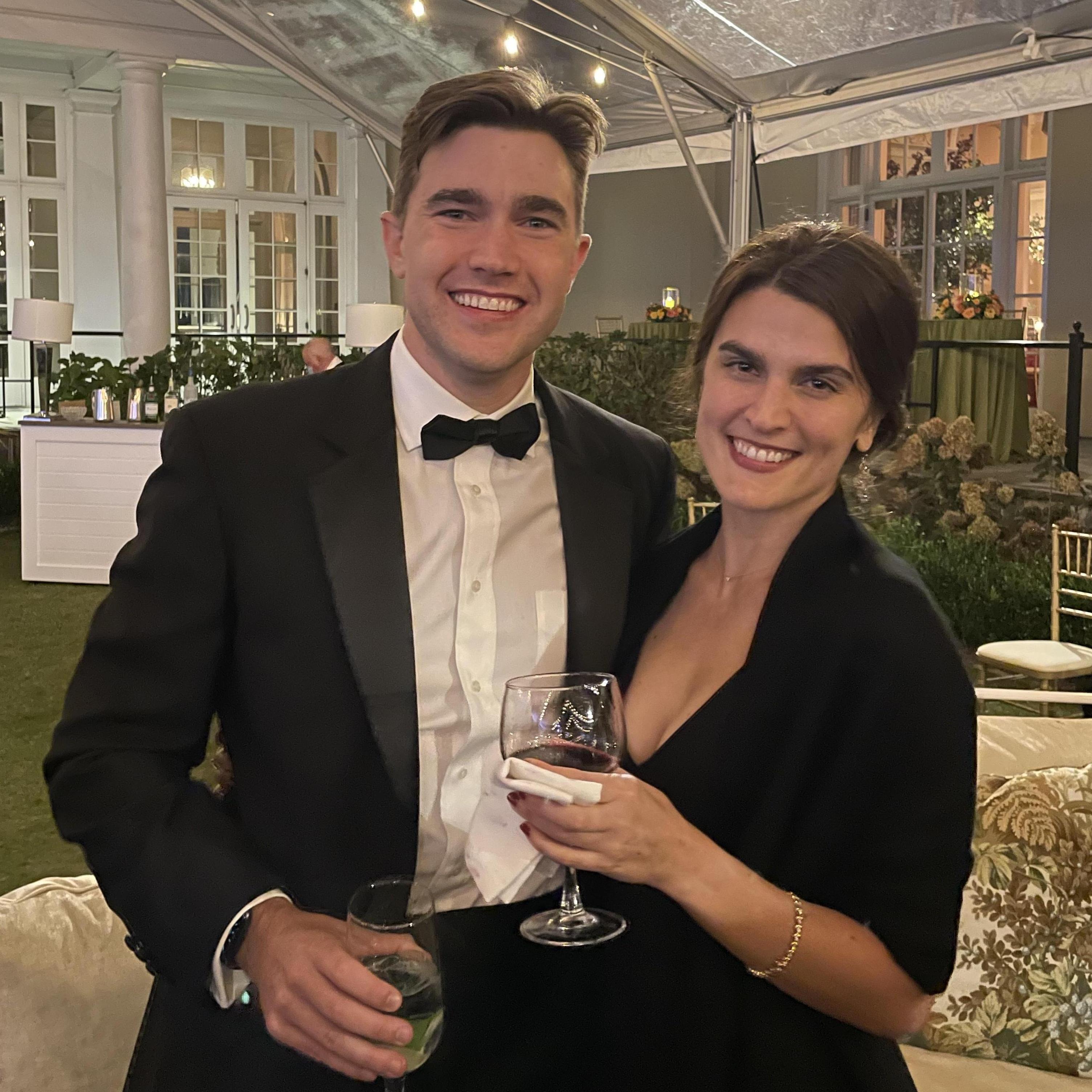 At Piedmont Driving Club for Brady and Margaret's wedding