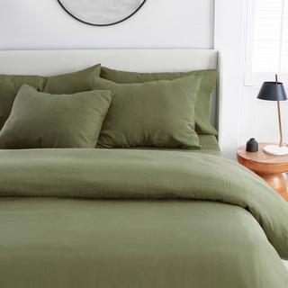 Relaxed 3-Piece Duvet Cover Set