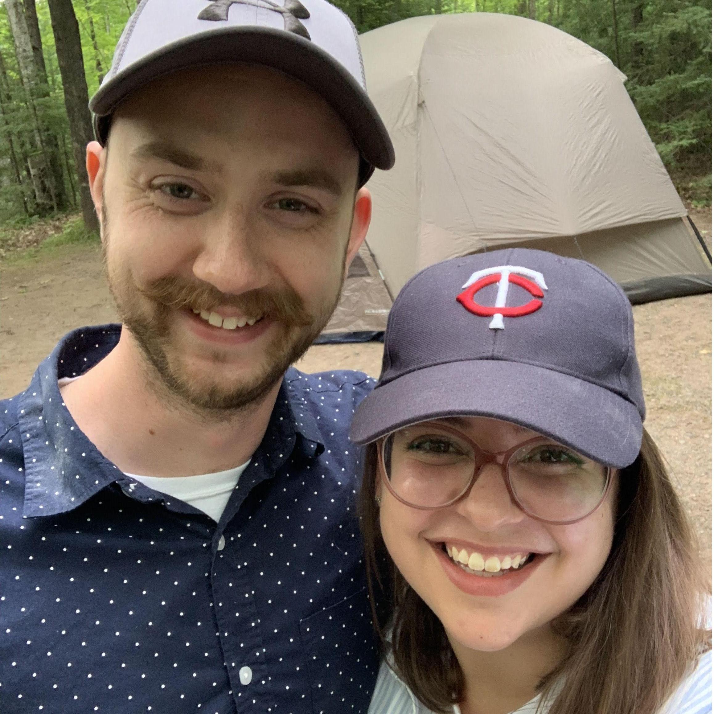 2024: Camping in Drummond, WI

Borrowed a tent instead of using the back of Jack's trusty Pilot