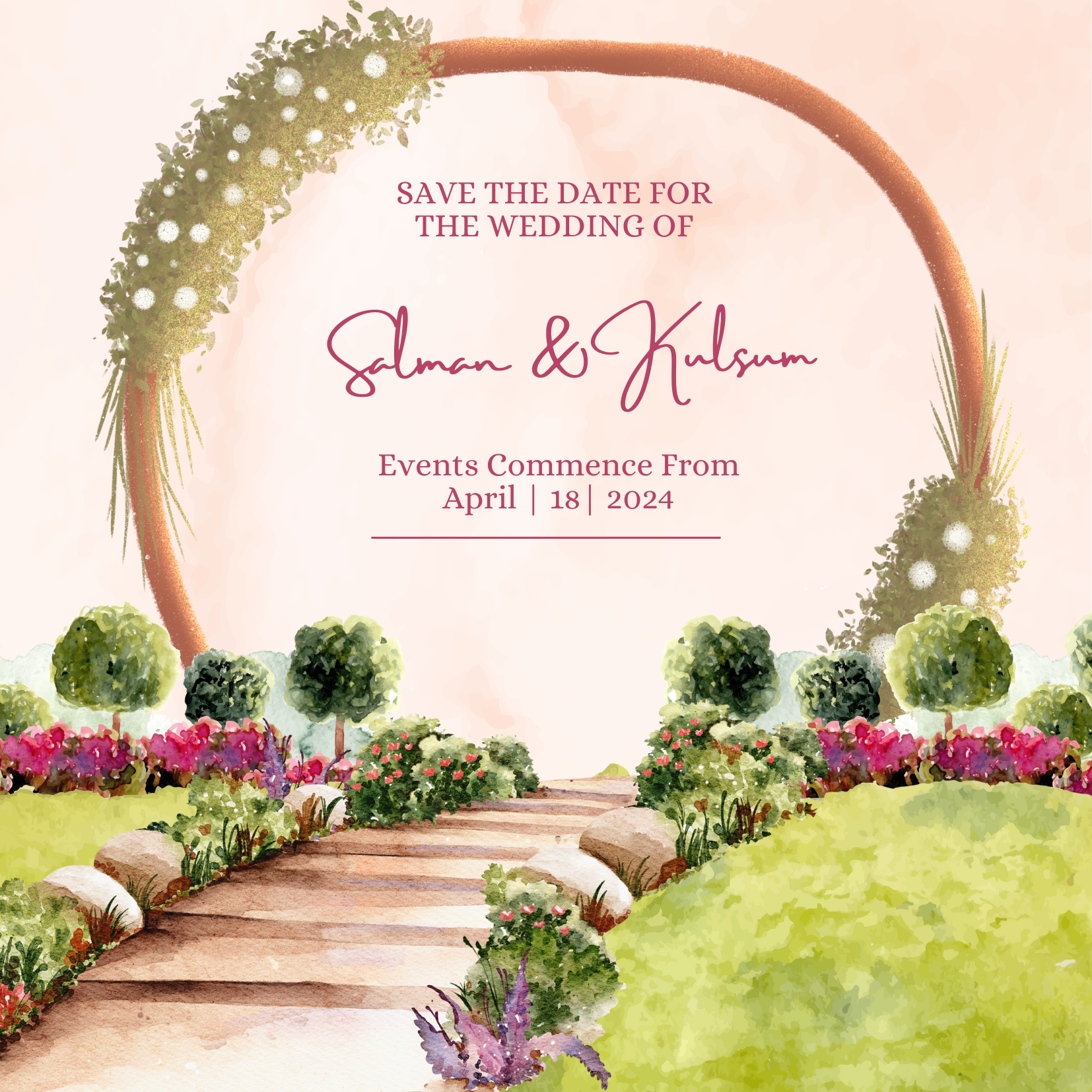 The Wedding Website of Syed Salman and Umme Kulsum