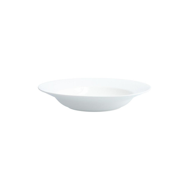 Fortessa Amanda White Embossed Set/4 Pasta Bowl 10.5"