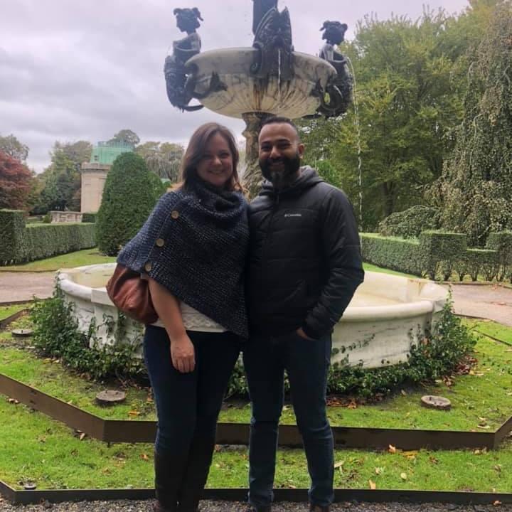Celebrating Vishal's bday in Newport and touring the mansions