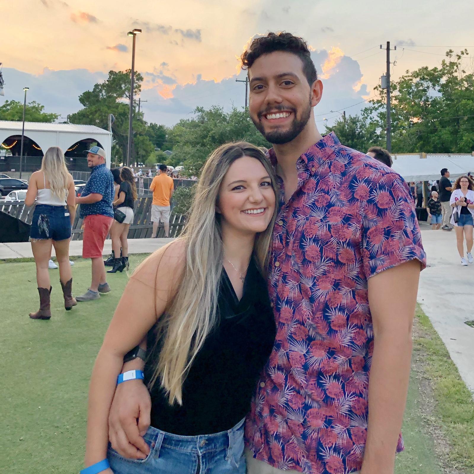 One of the many concerts we’ve attended together