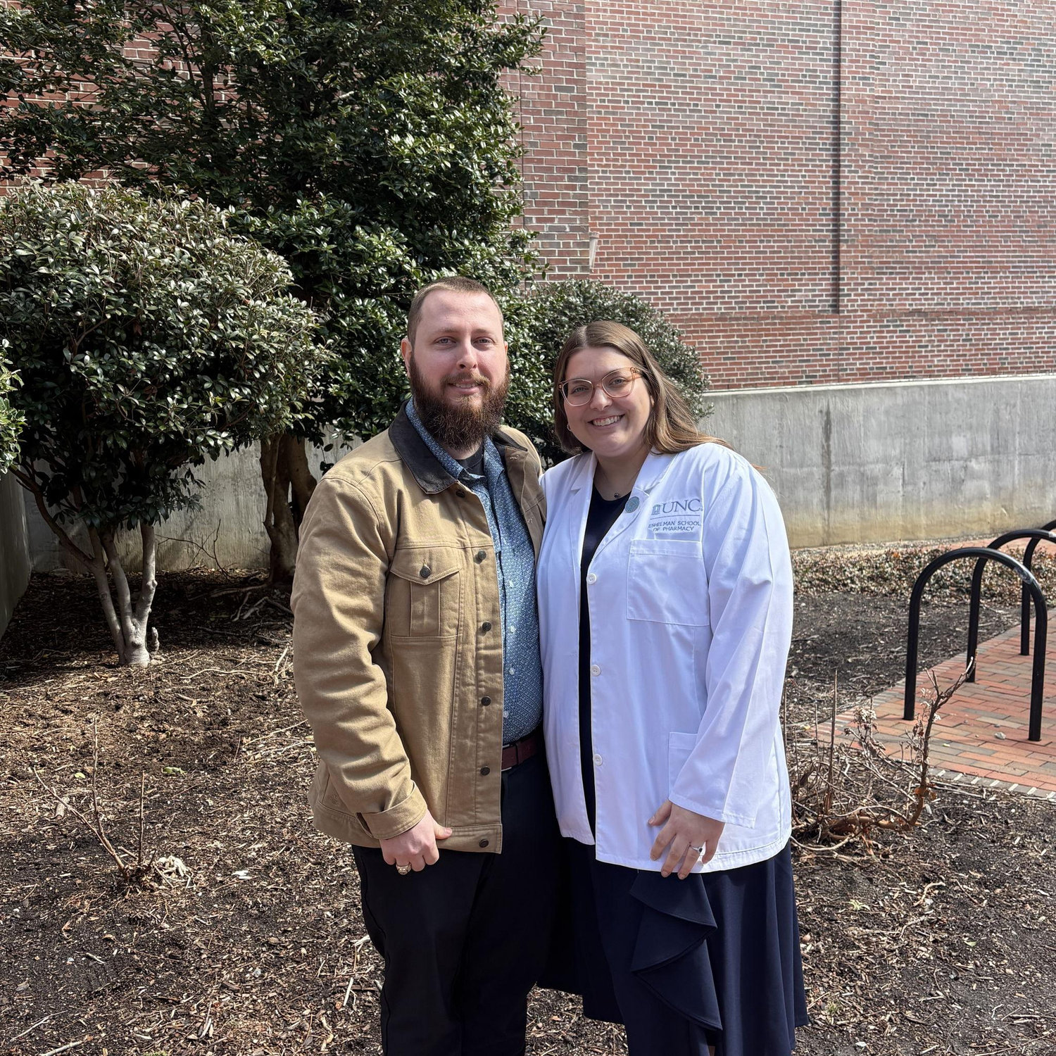Gabby's white coat ceremony, one step closer to PharmD!