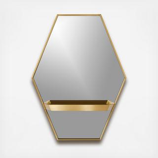 Reina Wall Mirror with Shelf