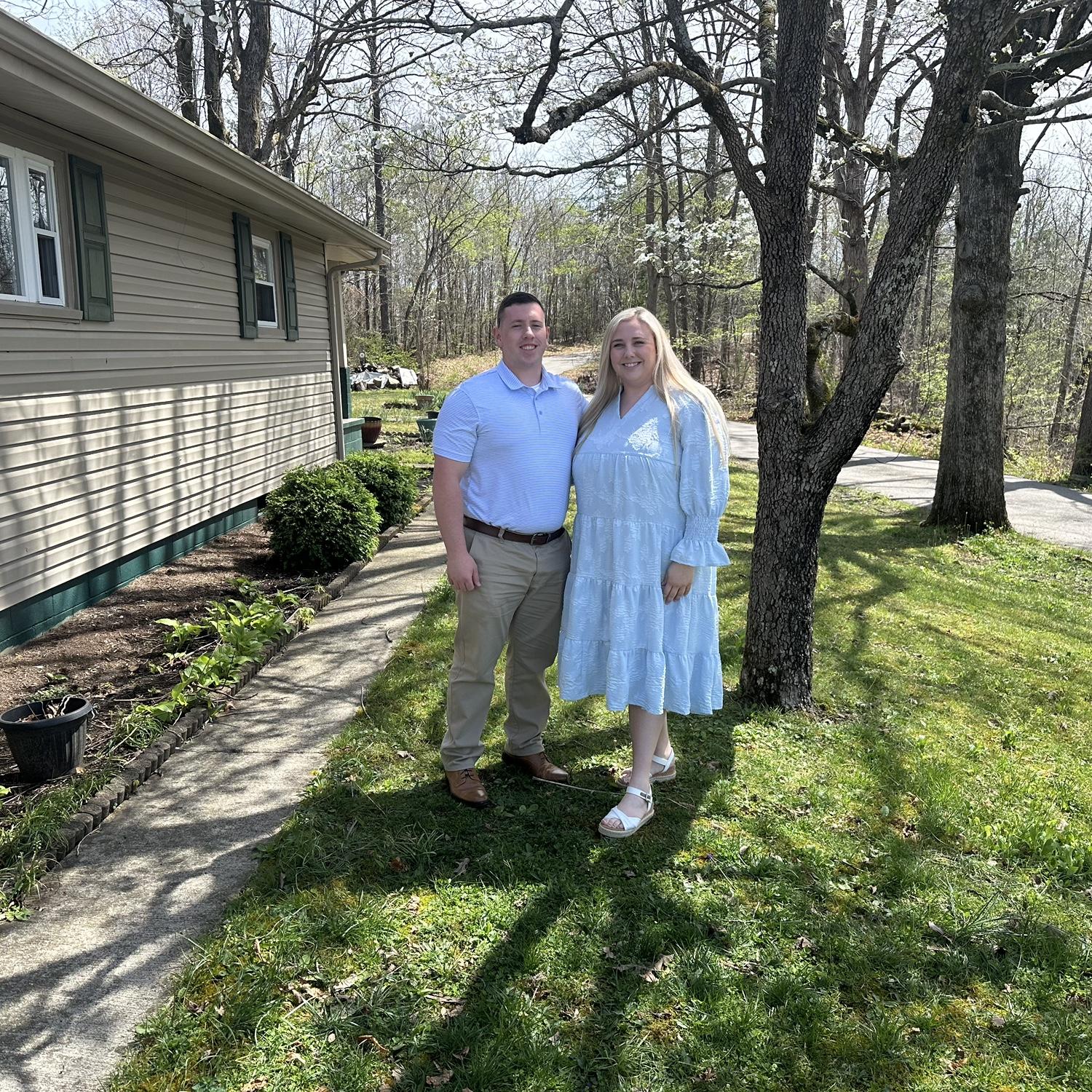 Easter 2026… just a few days before Trey proposed (Elizabeth thought it might happen on Easter)