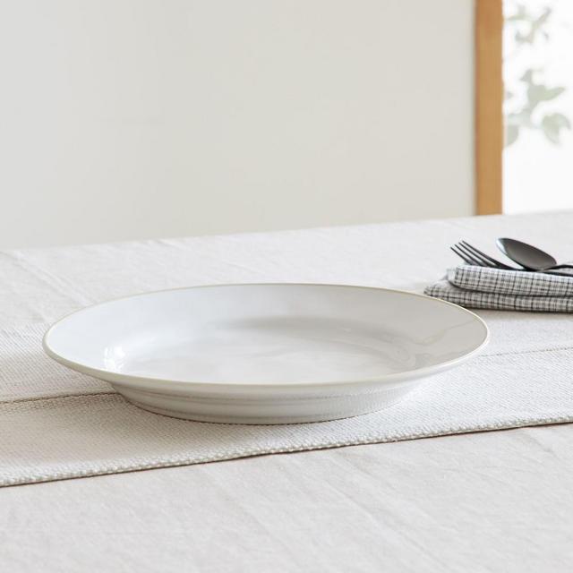 Astoria Dinnerware Dinner Plate White
