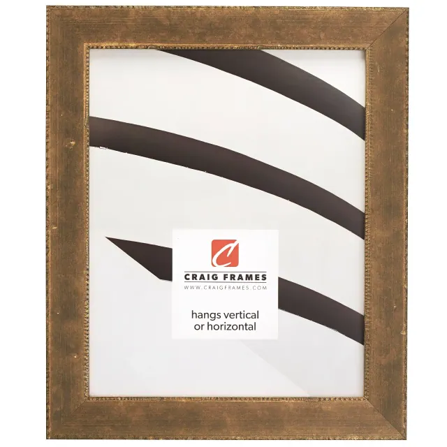Patina 11x14 inch Distressed Copper and Black Single Image Picture Frame