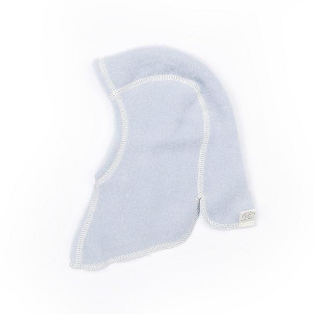 LANACare Nelson Hat - Baby (Balaclava) in Organic Merino Wool, Soft grey, Size 0-3 months