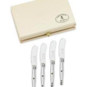 Laguiole Spreaders, Set of 4, Stainless Steel