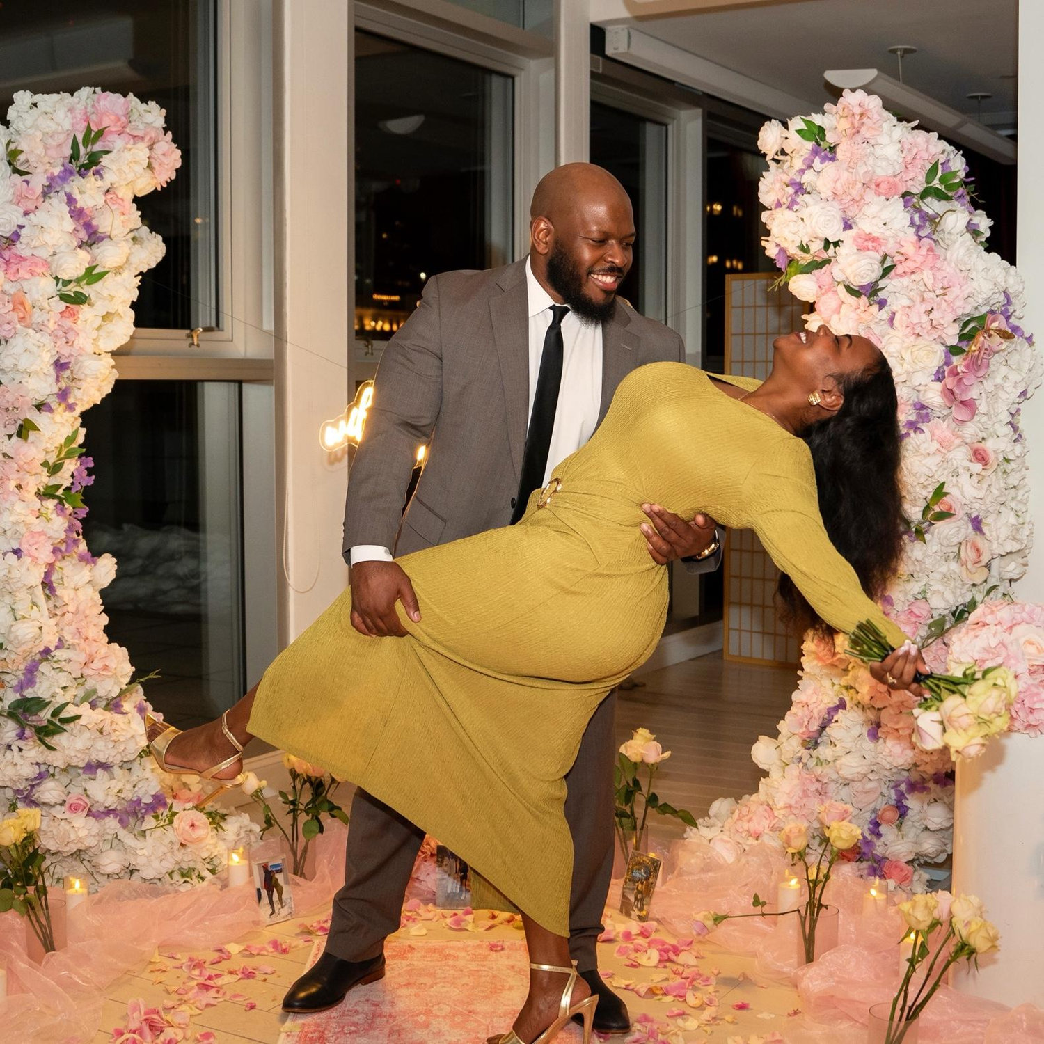 She said “Yes!”