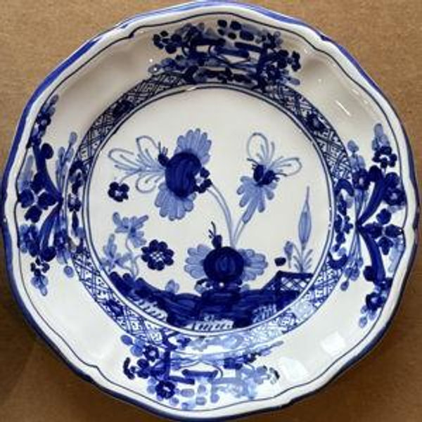 Imolarte Garofano Delft Blue - 5 Piece Place Setting