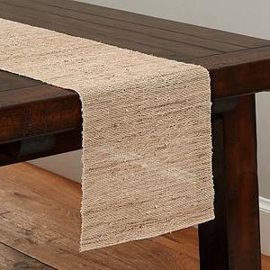 Nubby Extra Long Table Runner, 16 x 126"
