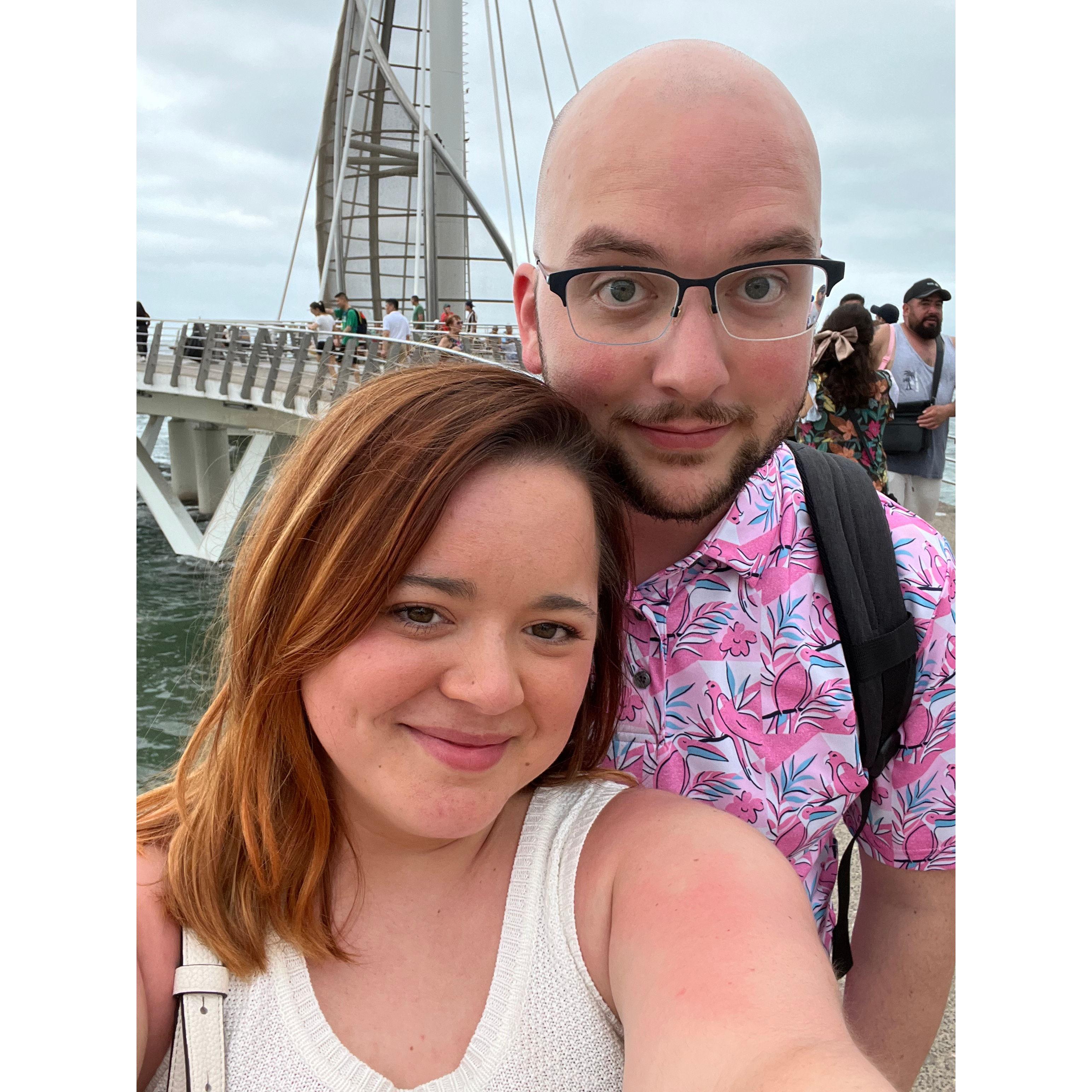 our first trip abroad in puerto vallarta