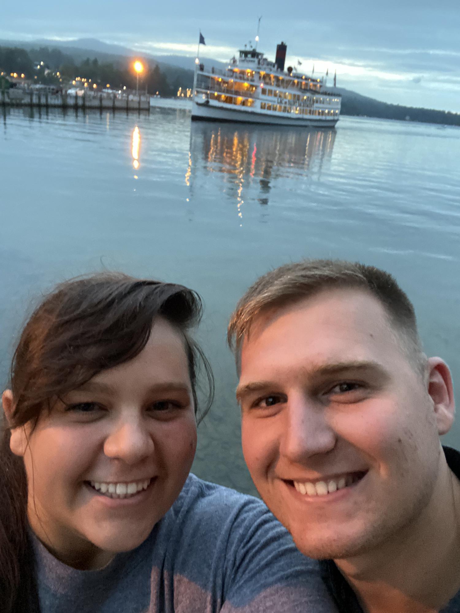 Visiting Lake George in NY