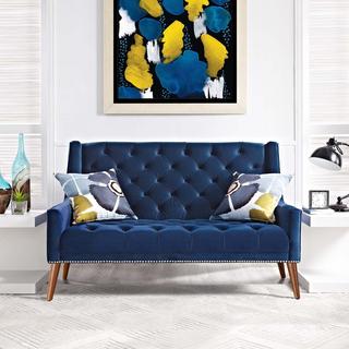 Peruse Velvet Loveseat