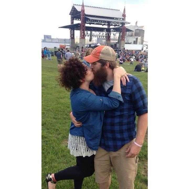 Our first concert together-Trampled by Turtles at Bayfront in Duluth, MN!