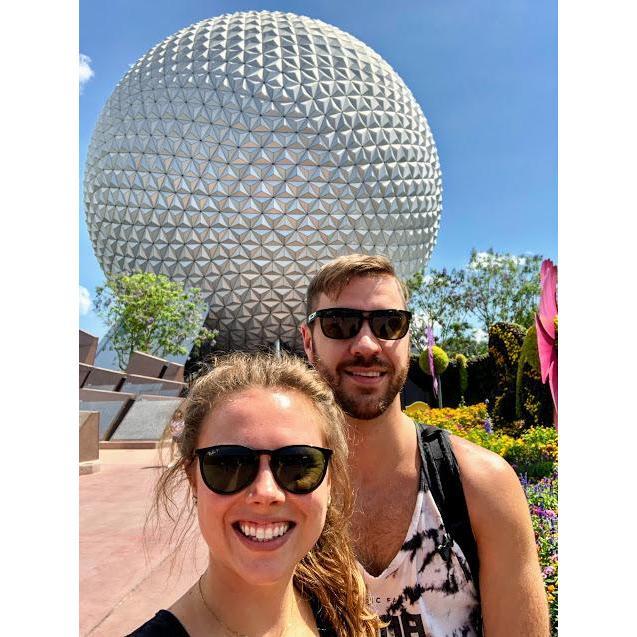 When Will and Alex went to Epcot.
