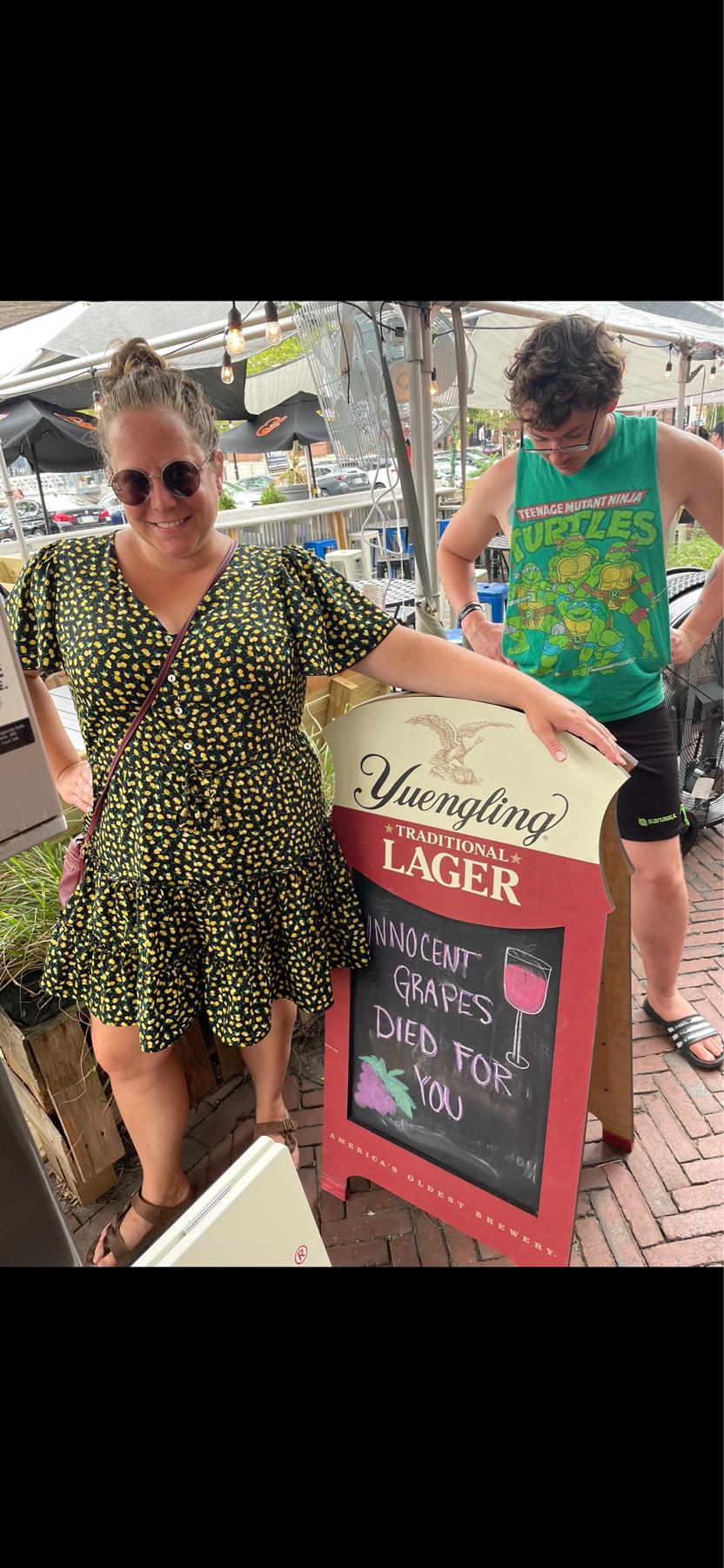 Visiting our friends Ana and Brian in Baltimore! July 2022.