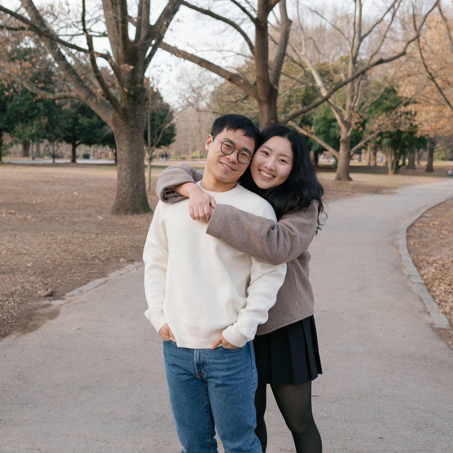 engagement photos :) piedmont park jan 2026