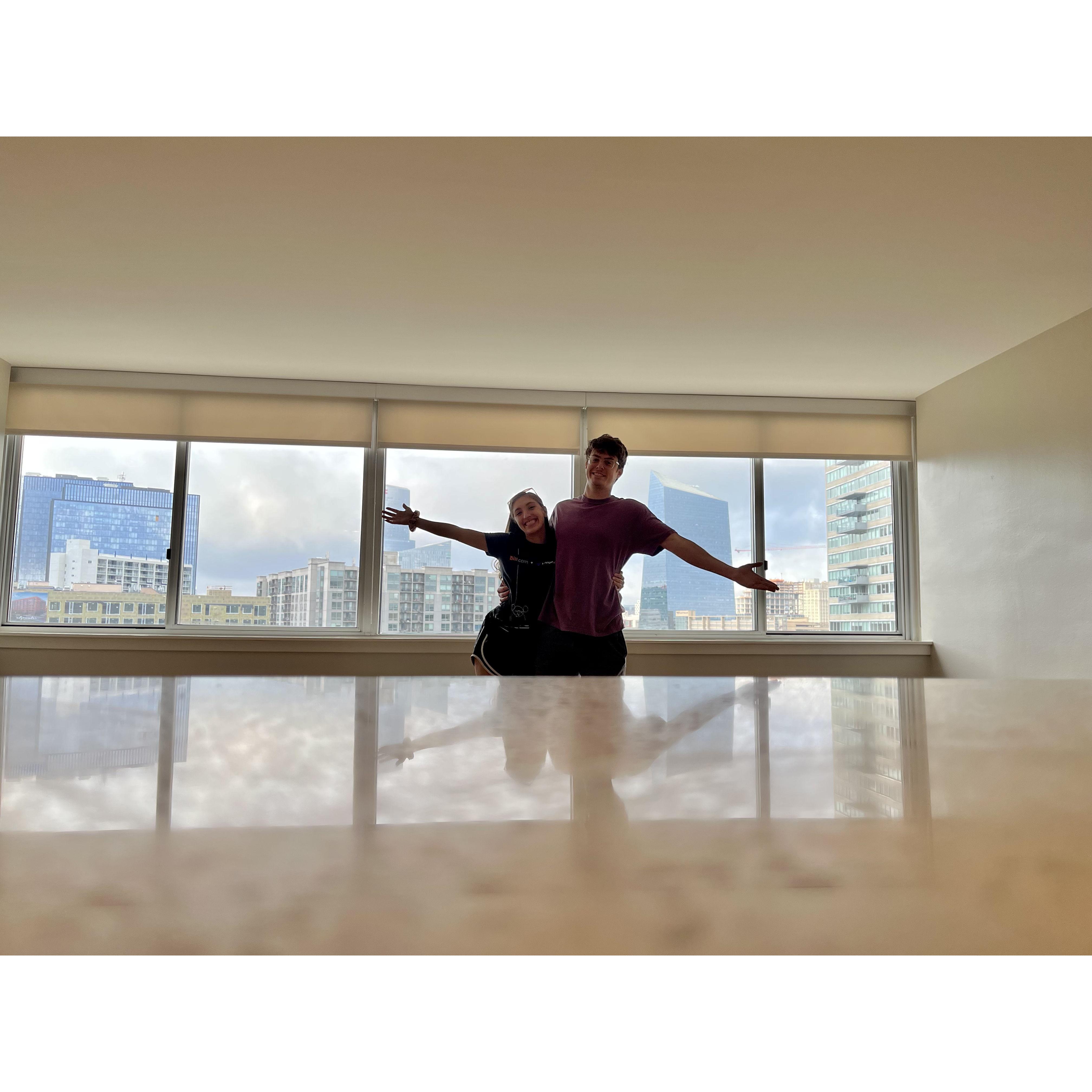 2022 - Our first Philly apartment!